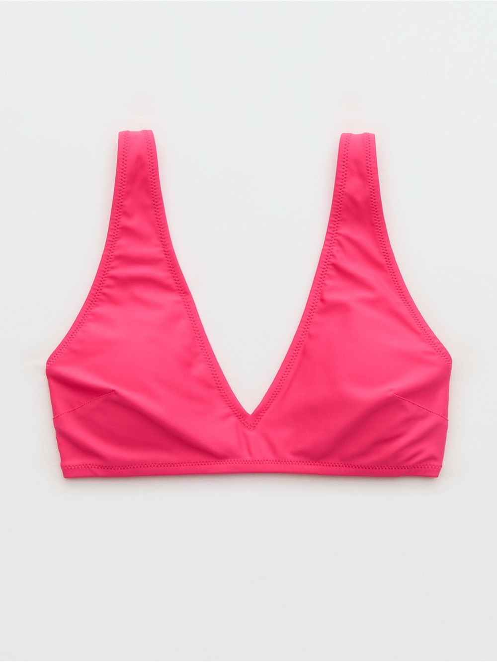 Aerie Hot Pink V-Neck Swim Bra — Women